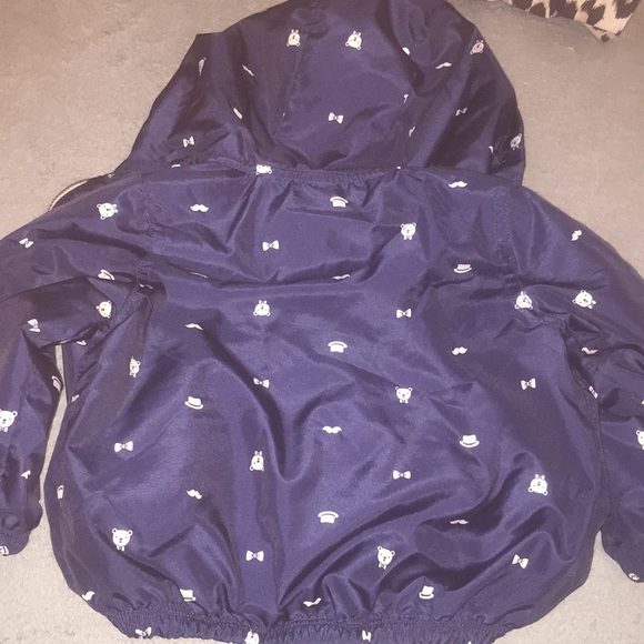 Blue bear zip up coat•12m•Carter’s - Picture 4 of 7